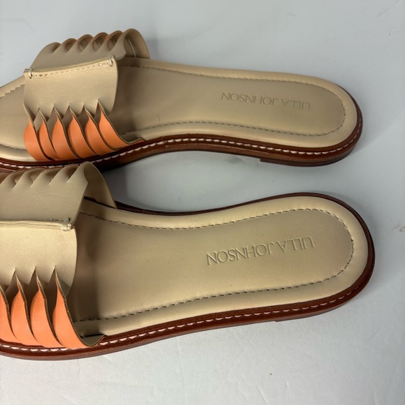 Ulla Johnson Ameya twisted contrast slides cherry blossom size 40 - Picture 6 of 11